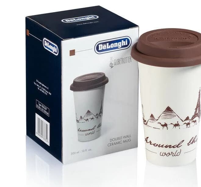 Delonghi Globetrotter Thermal Ceramic Mug