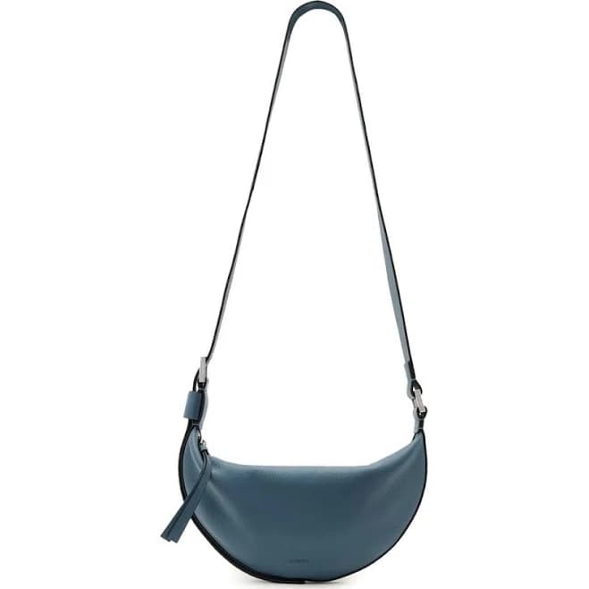Allsaints Women's Half Moon Leather Crossbody Bag