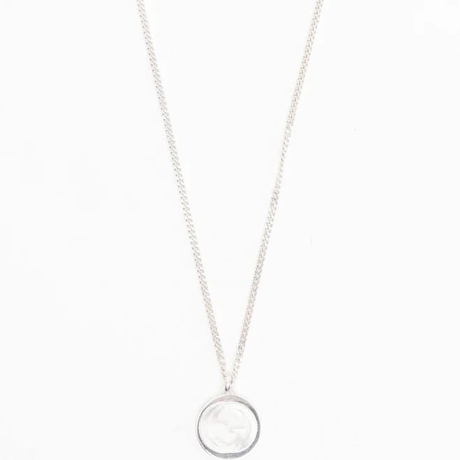 GUCCI Interlocking G Silver Necklace
