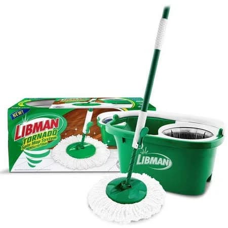 Libman Tornado Spin Mop with Bucket