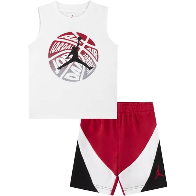 Jordan Toddler Boys Jumpman Muscle Tank and Shorts Set