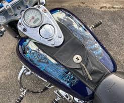 Motorcycle Tank Decals 2pc set - Grim Reaper Cemetary No. 2 - For Harley Honda | eBay
