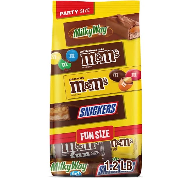 M&M'S, Snickers & Milky Way Fun Size Chocolate Candies