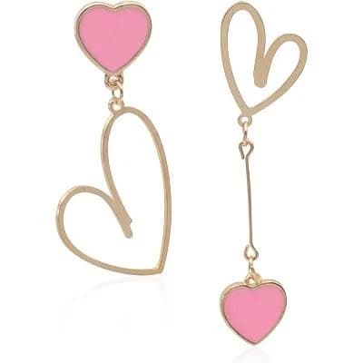 Heart Drop Earrings