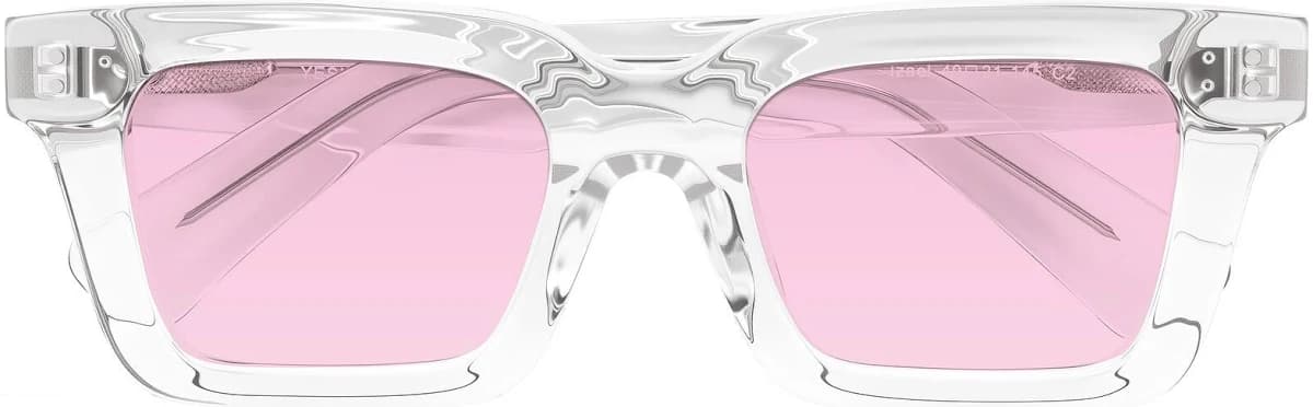 Thick Hipster Rectangle Tinted Sunglasses Sunwear Lenses