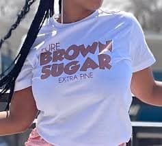 Pure Brown Sugar" Tee | FAO by Jay