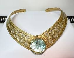 Vintage Rare IXEL Brutalist Statement Collar Necklace | eBay