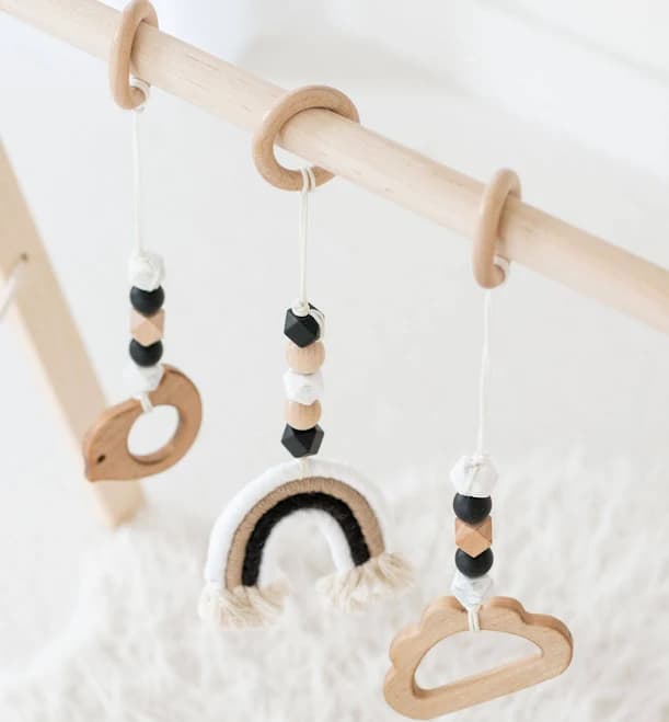 Little Mae & Co Rainbow Baby Play Gym