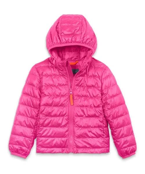 Primary Kids' Lightweight Water Repellent Puffer Jacket in Fuchsia at Nordstrom, Size 3T