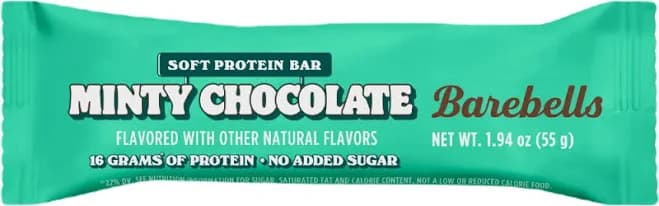 Barebells Soft Minty Chocolate Protein Bar