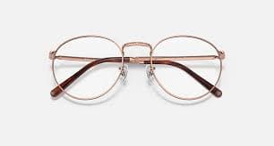 NEW ROUND OPTICS Eyeglasses with Rose Gold Frame - RB3637V | Ray-Ban® US