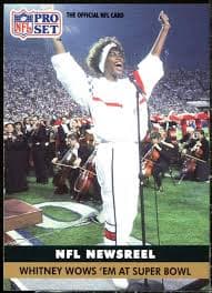 Amazon.com: Whitney Houston Card 1991 Pro Set #350 : Collectibles & Fine Art