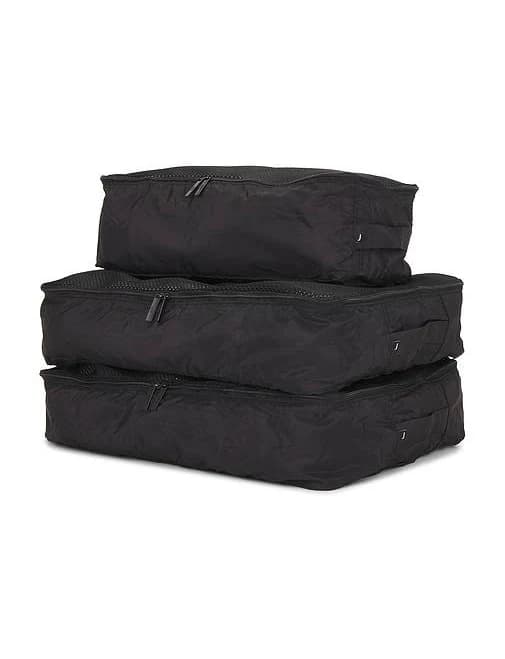 July Packing Cells 8-pack Travel | Polyester | Black