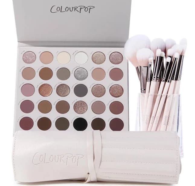 colourpop The Ultimate Stunner Eye Shadow Palette & Brush Set