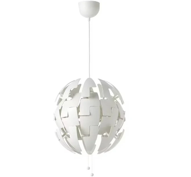 Ikea Design | Rare Htf Large 14" 52cm Ikea Ps 2014 Ceiling Pendant Lamp White/Cooper Deathstar | Color: White | Size: Os | Got_Shoes's Closet