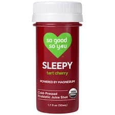 So Good So You Probiotic Juice Shot, Tart Cherry, Sleepy