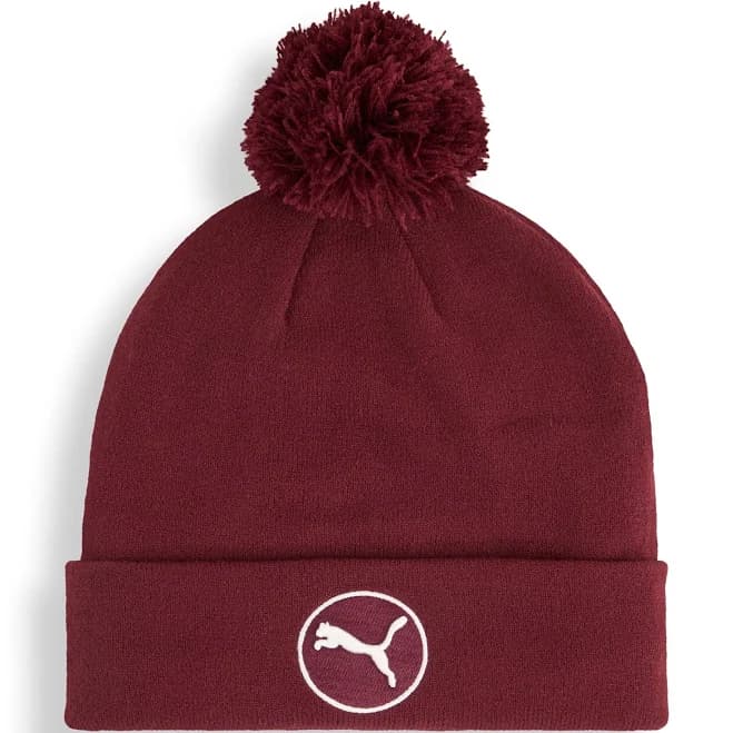 Mens Puma WRMLBL Removable Pom Beanie