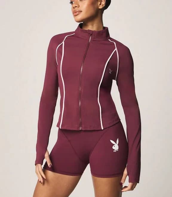 Missguided Women's Full Zip Long Sleeve Track Jacket
