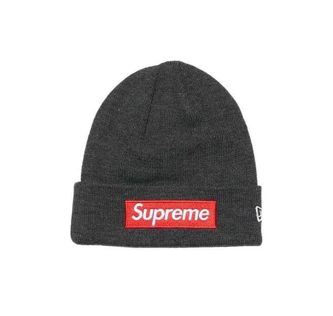 Men's Supreme New Era Box Logo Beanie