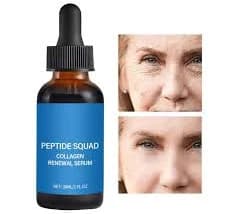 MAELOVE Peptide Squad Collagen Renewal Serum, Anti-Aging Serum for Face with Copper Peptides, Argireline, and Matrixyl 3000