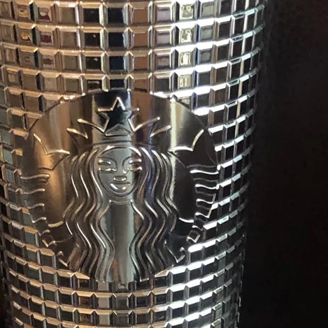 Starbucks 2023 Holiday Metallic Mirror Venti Tumbler