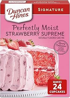 Strawberry Supreme Flavored Cake Mix, 15.25 oz.