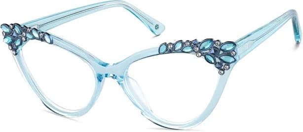Zenni Women's Vintage Cat-Eye Glasses