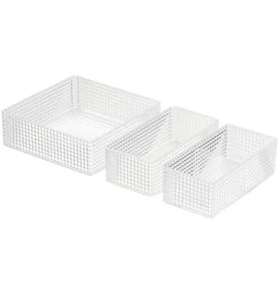 At Home 3-Piece Stackable Drawer Organization Set