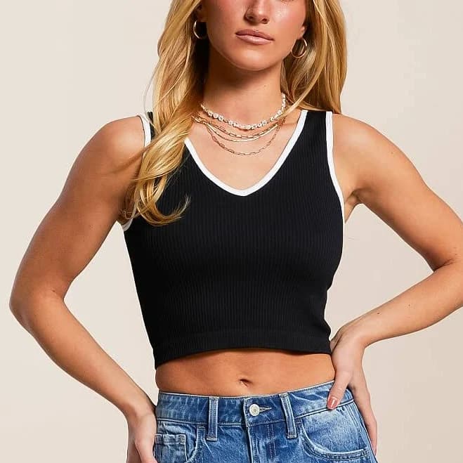Freshwear Women's Ribbed Stretch Nylon Brami