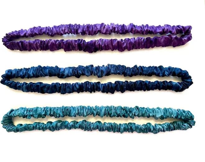 Skinny Scrunchie Tie-Dye Headband