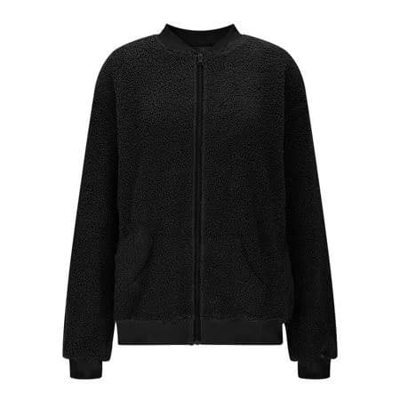 Women's Sherpa Fleece Zip Up Jacket