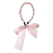 Unique Bargains Women's Satin Cross Knotted Fabric Headband 6.50"x5.71" 1 Pc : Target