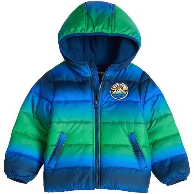 Jumping Beans Baby & Toddler Boy Hooded Puffer Jacket