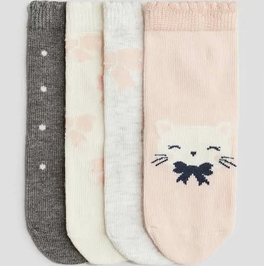 Baby h&m 4-pack Socks