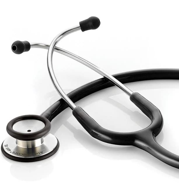Adscope 603 Clinician Stethoscope Black/StainlessSteel