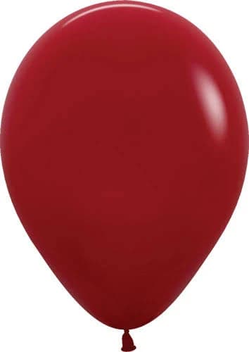 Sempertex Deluxe Imperial Red Latex Balloons