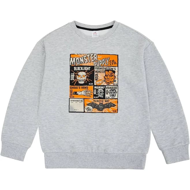 Boy's Halloween Crewneck Sweatshirt