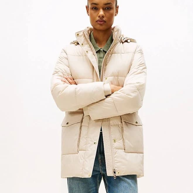 Tommy Hilfiger Women's Hooded Puffer Coat