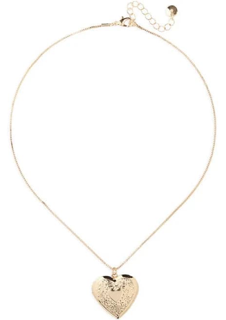 BP. Heart Pendant Necklace in Gold at Nordstrom
