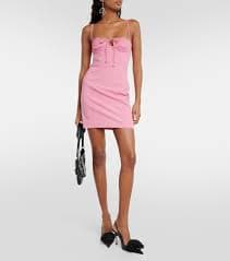 Blumarine Lace-trimmed minidress Blumarine
