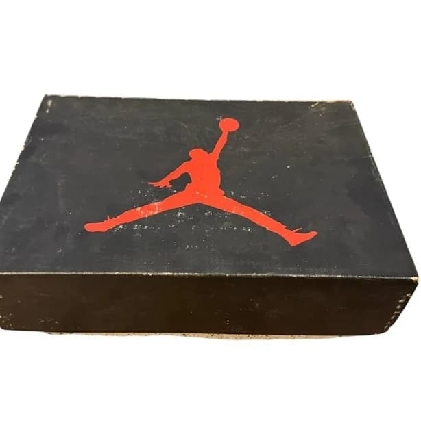 Air Jordan Rare Vintage Nike BLK/BLK Infrared Shoe Box Only - 4391 - SZ 8 - Vintage & collectibles | Size: 8