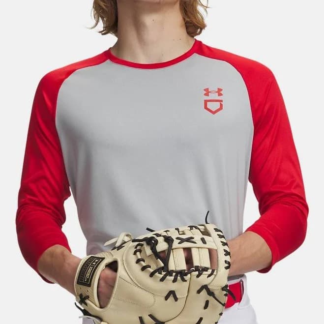 Under Armour Men's Utility 3/4 Sweat-Wicking Shirt