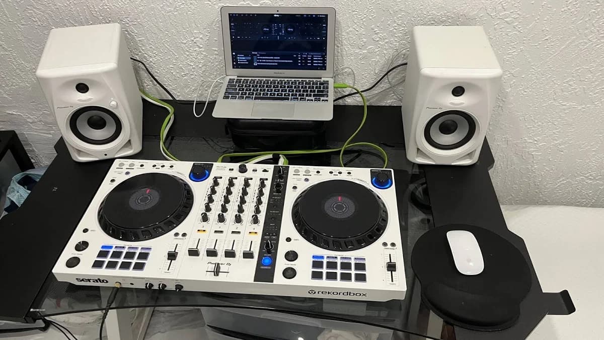 Pioneer Ddj-flx6 Double Deck Controller - White Plus Full Assesories ...