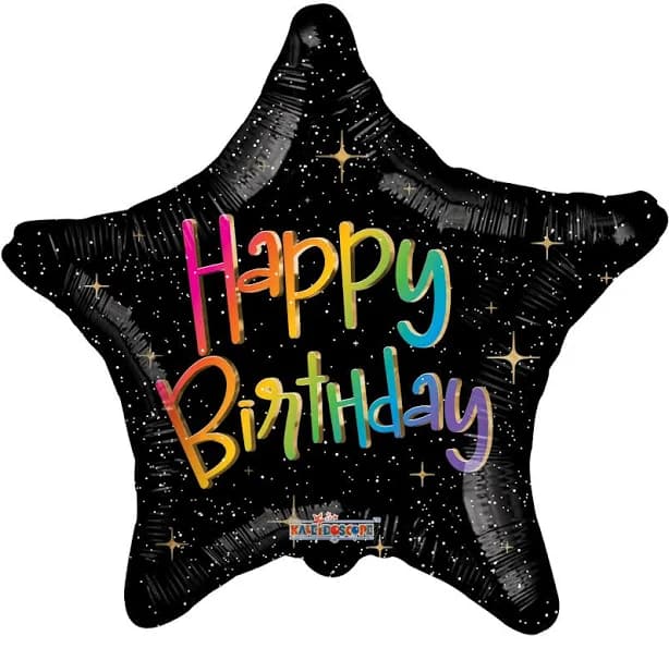 Birthday Star Balloon