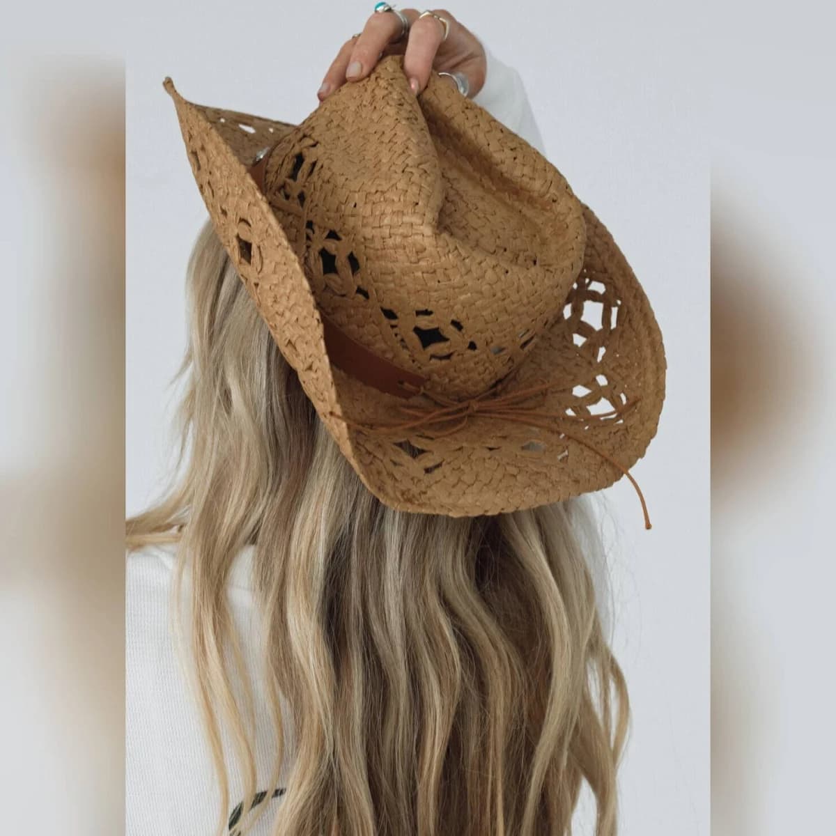 Western Spirit Women's Cowboy Hat with Three Bird Nest