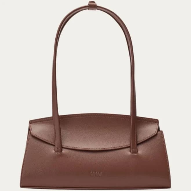 Freja New York Caroline Faux Leather Shoulder Bag
