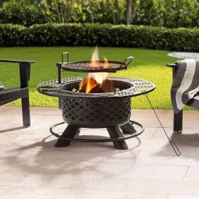 Mainstays 40-Inch Wood Burning Ranch Fire Pit
