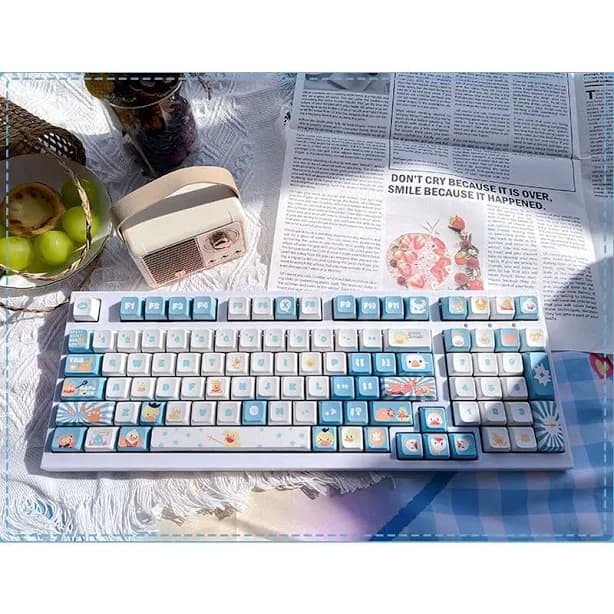 Gamakay 137 Keys Muddle-headed Duck Keycaps Set