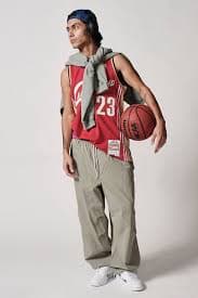 Mitchell & Ness LeBron James Cleveland Cavaliers Jersey Tank Top | Urban Outfitters