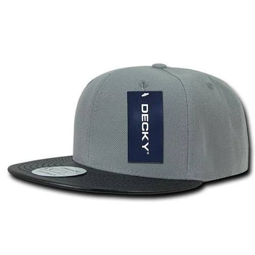 Decky 1071 High Profile Vinyl Snapback Hat